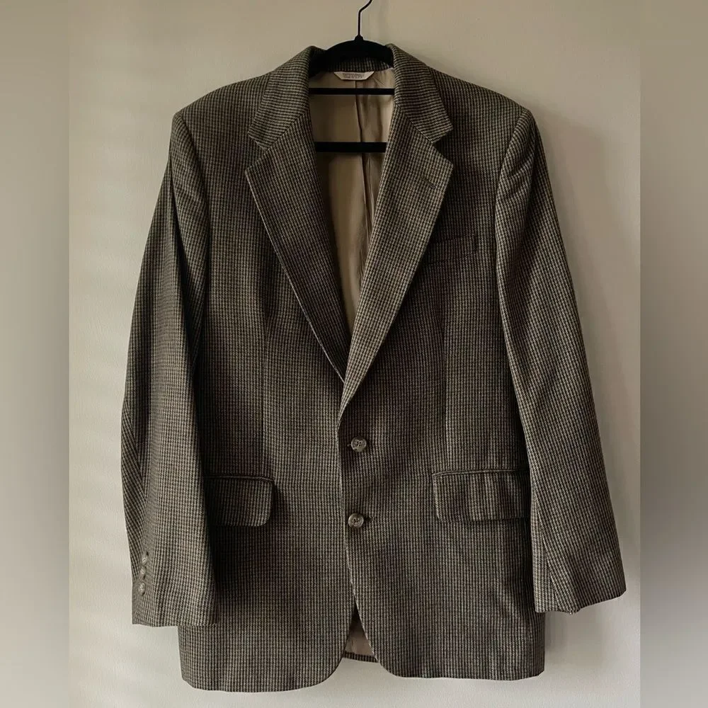 Savile Row Vintage Wool Blazer Size 40R